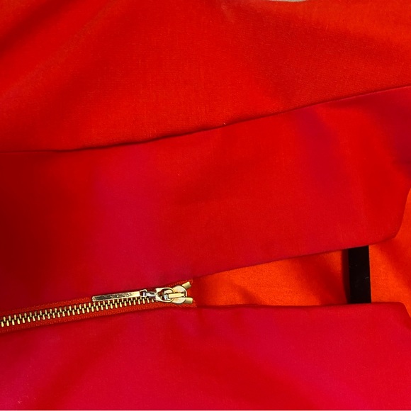 Ted Baker Peplum dress red size 0 - Picture 4 of 5